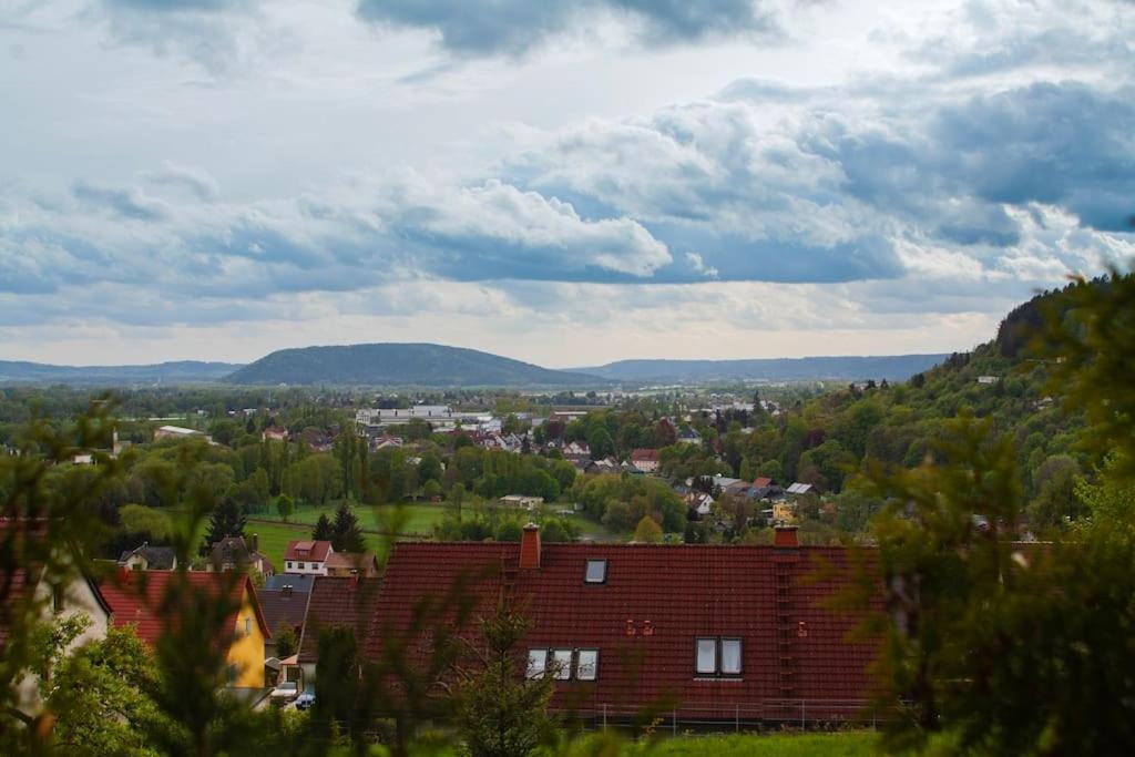 Ferienhaus Sonnenblick Entspannung Mit Sauna Kamin Und Balkon Sonneberg Luaran gambar