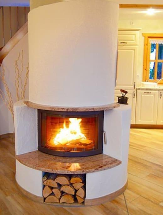 Ferienhaus Sonnenblick Entspannung Mit Sauna Kamin Und Balkon Sonneberg Luaran gambar