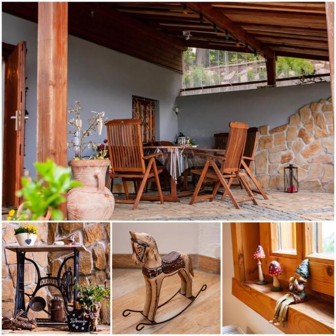 Ferienhaus Sonnenblick Entspannung Mit Sauna Kamin Und Balkon Sonneberg Luaran gambar