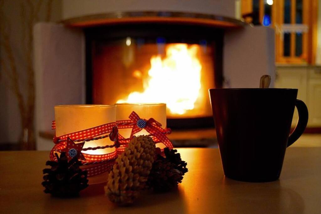 Ferienhaus Sonnenblick Entspannung Mit Sauna Kamin Und Balkon Sonneberg Luaran gambar
